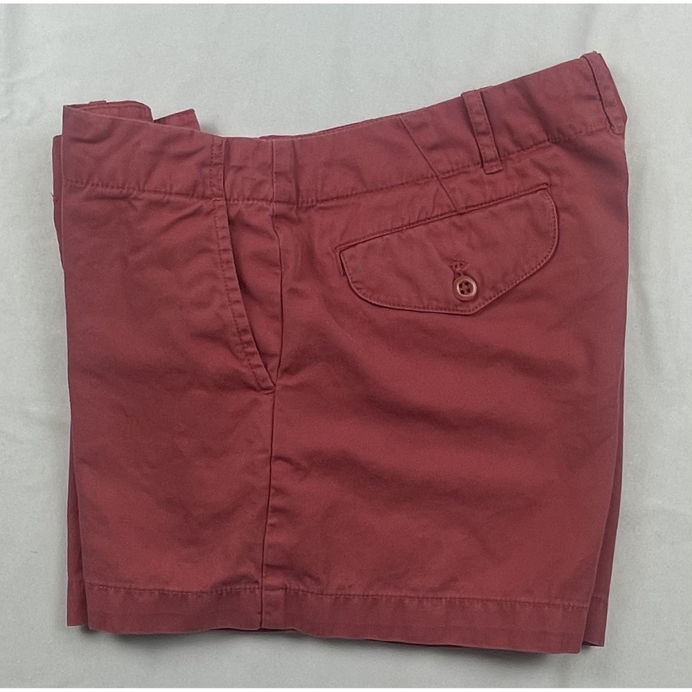 RALPH LAUREN SPORT WOMENS PINKISH CHINO SHORTS SIZE 2 COTTON CASUAL PREPPY